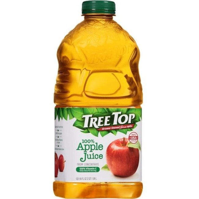 Tree Top Apple Juice, 64 oz, 8 ct