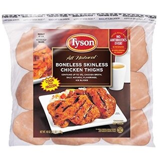 Tyson Foods Tyson Chicken Thighs IFF, 40 oz, 12 ct