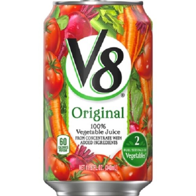 V8 Vegetable Juice, 11.5 oz, 28 ct