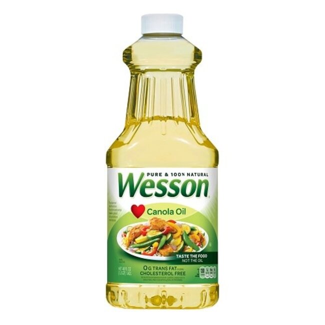 Wesson Canola Oil, 48 oz, 9 ct