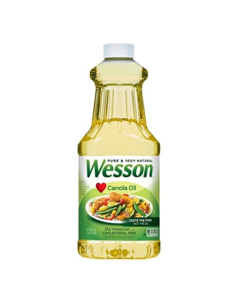 wesson canola oil