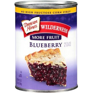 Wilderness Wilderness Blueberry Pie Filling, 21 oz, 12 ct