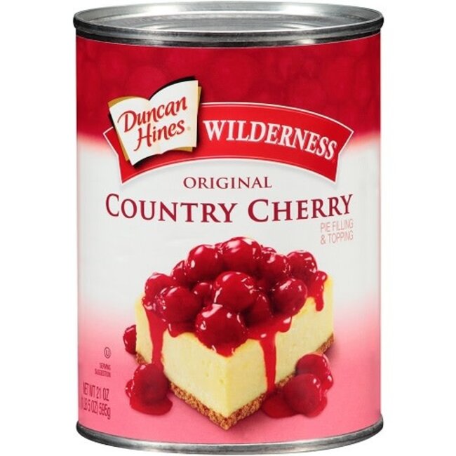 Wilderness Cherry Pie Filling, 21 oz, 8 ct