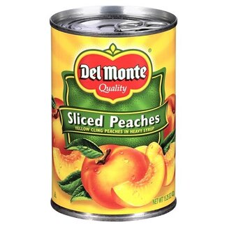 Del Monte Del Monte Peaches Sliced Heavy Syrup, 15.25 oz, 12 ct