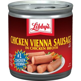 Libby's Libby's Vienna Chicken Sausage, 4.6 oz, 24 ct