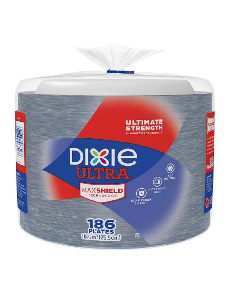 Dixie Dixie Plates 10 1/16'', 186 ct