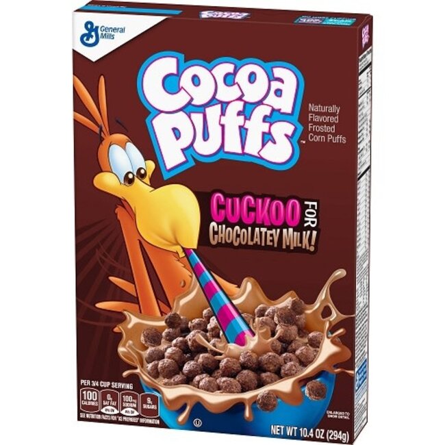 General Mills Cocoa Puffs, 10.4 oz, 12 ct