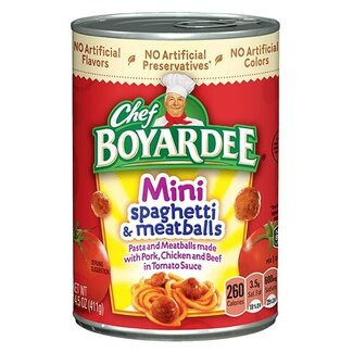 Chef Boyardee Chef Boyardee Spaghetti & Meatballs Mini, 14.5 oz, 24 ct