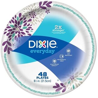 Dixie Dixie Everyday Plates 8.5'', 48 ct (Pack of 10)