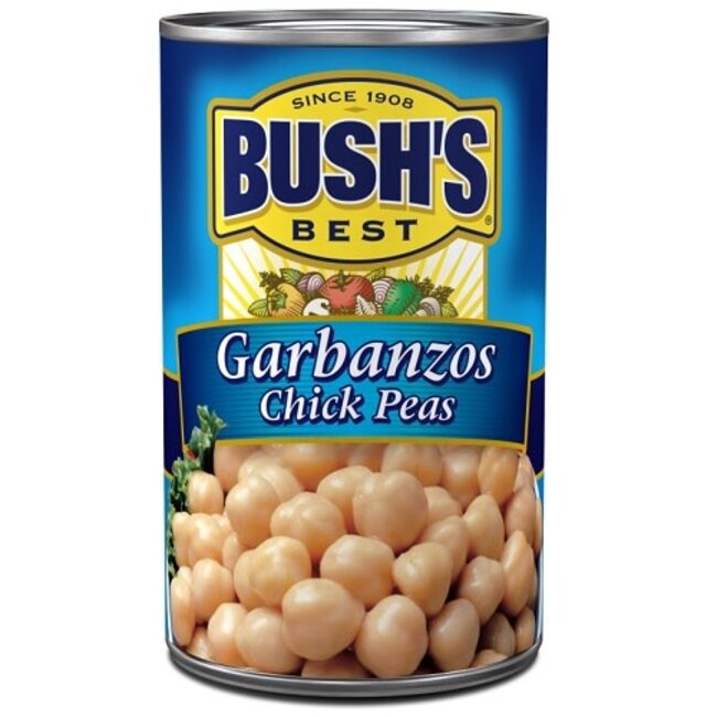 Bush's Best Garbanzo Beans, 16 oz, 12 ct
