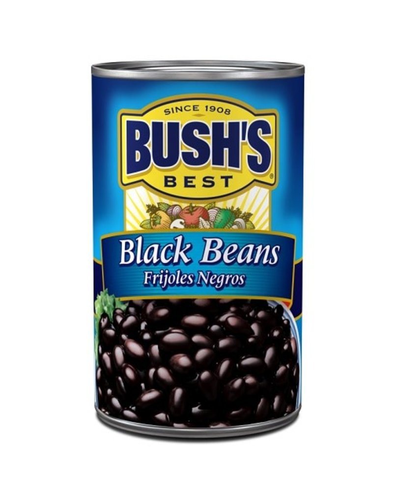 Bush's Best Black Beans, 15 oz, 12 ct - Span Elite