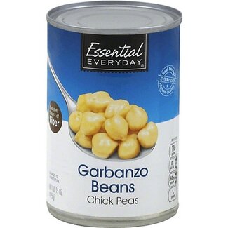 Essential Everyday EED Garbanzo Beans, 15 oz, 12 ct
