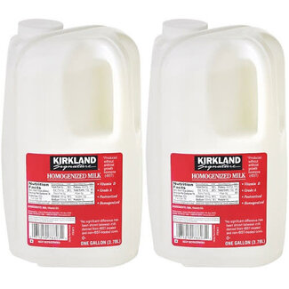 Kirkland Signature Kirkland Signature Whole Milk, 1 gal, 2 ct