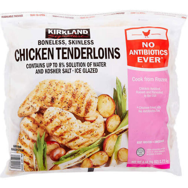 Kirkland Signature Chicken Tenderloins, 6 lb