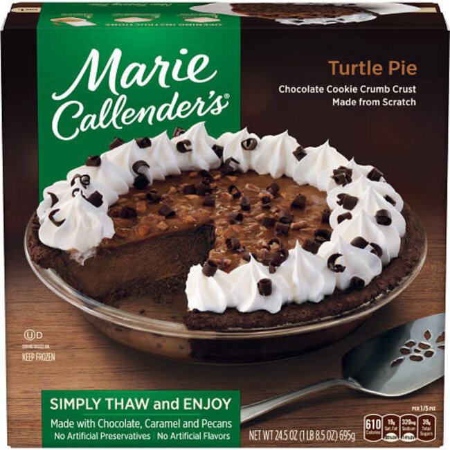 Marie Callender's Turtle Pie, 24.5 oz, 4 ct