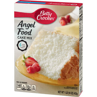 Betty Crocker Betty Crocker Cake Mix Angel Food White, 16 oz, 12 ct