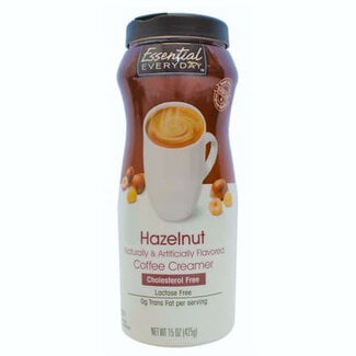 Essential Everyday EED Hazelnut Powdered Coffee Creamer, 15 oz, 12 ct