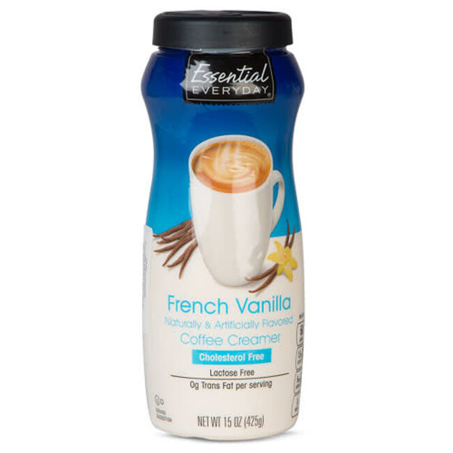 EED French Vanilla Powdered Coffee Creamer, 15 oz, 12 ct
