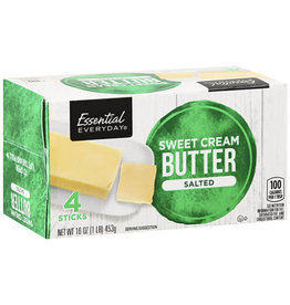 Essential Everyday EED Salted Butter Quarters, 1 lb, 30 ct