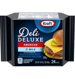 Kraft Kraft American Deli Deluxe Sliced Cheese, 16 oz