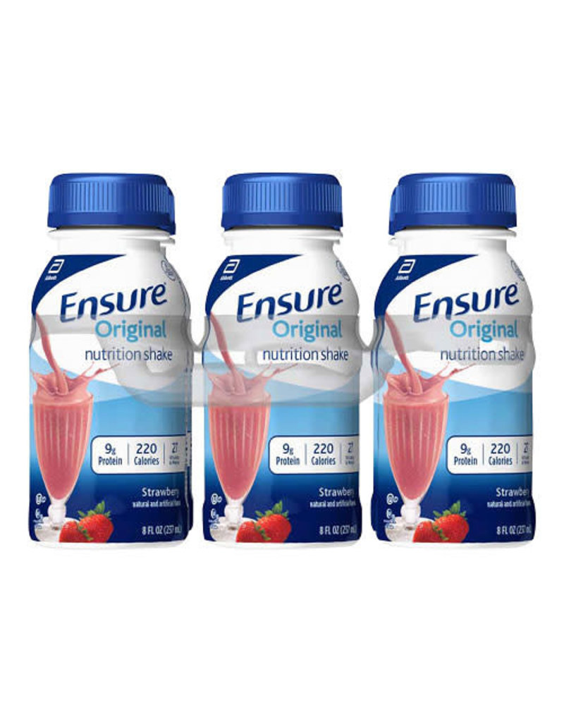 Ensure Ensure Original Nutrition Shake Strawberry, 6-8oz