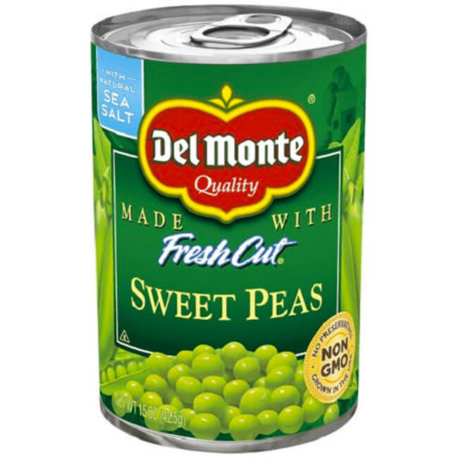 Del Monte Peas Sweet, 15 oz