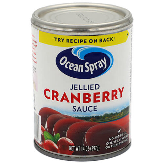 Ocean Spray Jellied Cranberry Sauce, 14 oz
