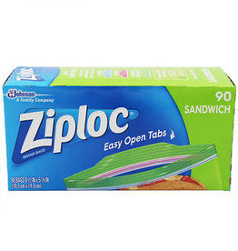 Ziploc Ziploc Sandwich Bags, 90 ct, 12 ct