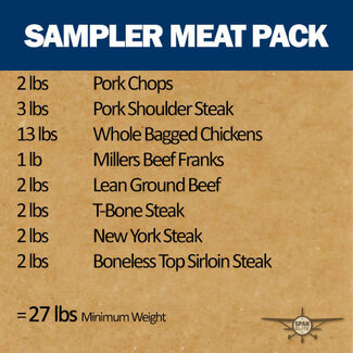 Meat Sampler Pack, 27 lbs