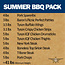 Summer BBQ Meat Pack, 41 lbs