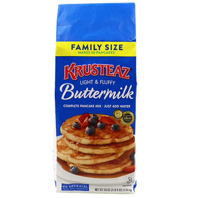 Krusteaz Buttermilk Pancake Mix, 3.5 lb, 12 ct