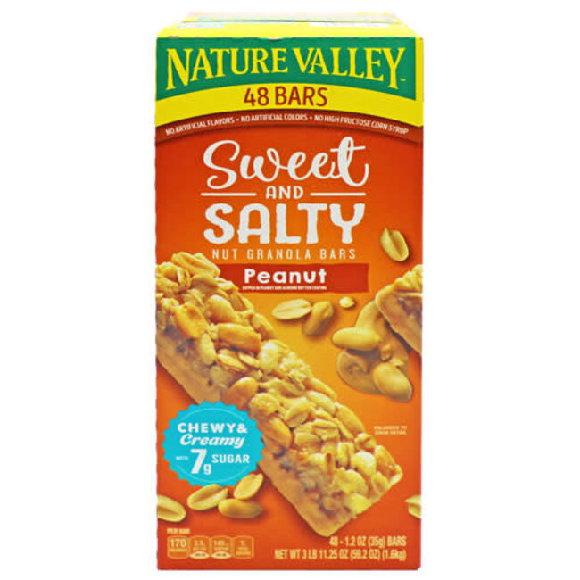 Nature Valley Sweet & Salty Granola Bar, 1.2 oz, 48 ct