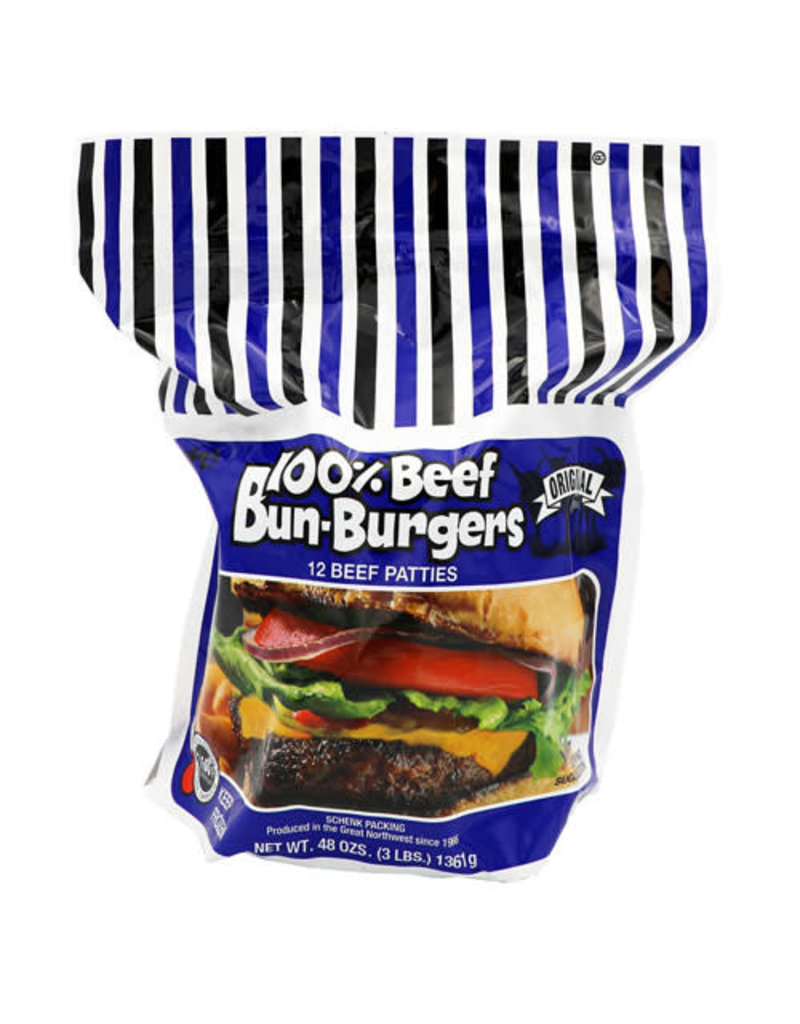Baron's Barons 29% Fat 100% Beef Burger, 3 lb, 8 ct