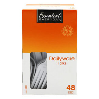 Essential Everyday EED Heavy Duty Forks, 48 ct, (Pack of 12)
