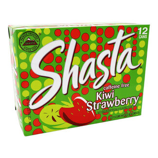 Shasta Shasta Kiwi Strawberry, 12 oz, 2-12 ct