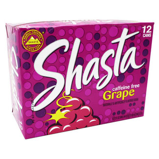 Shasta Shasta Grape, 12 oz, 2-12 ct