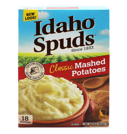 Idaho Spuds Idaho Spuds Mashed Potatoes, 13.3 oz, 12 ct