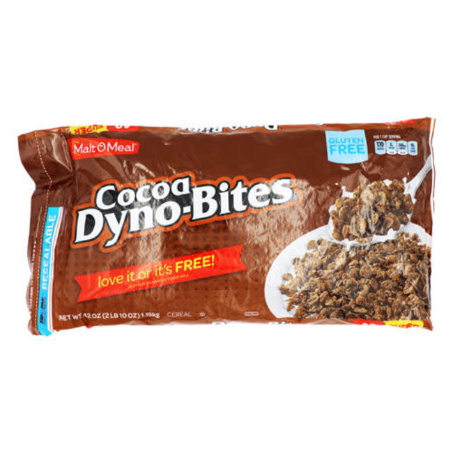 Malt-O-Meal Cocoa Dyno-Bites Bag, 32 oz, 6 ct
