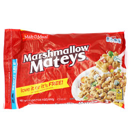 Malt-O-Meal Malt-O-Meal Marshmallow Mateys Bag, 23 oz, 9 ct