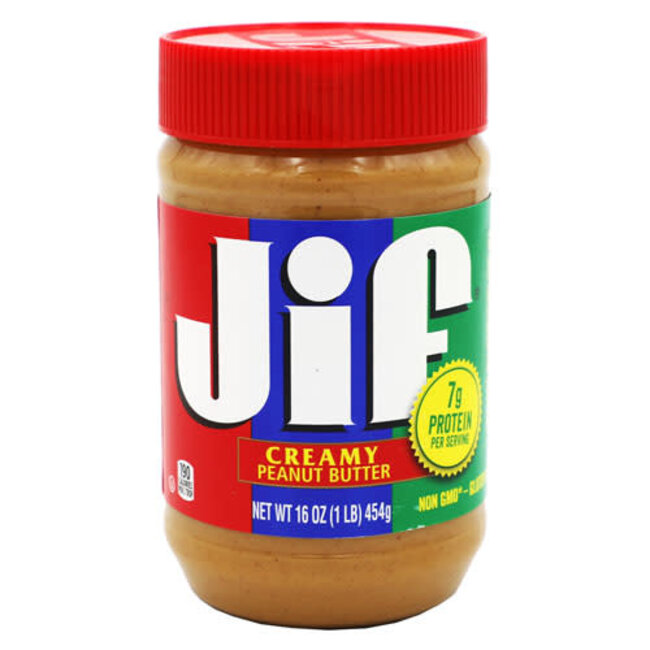 Jif Creamy Peanut Butter, 16 oz