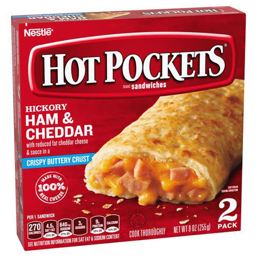 Hot Pockets Ham & Cheese, 9 oz, 8 ct - Span Elite