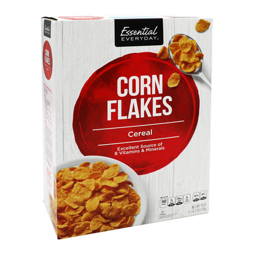 Essential Everyday EED Corn Flakes, 18 oz Span Elite