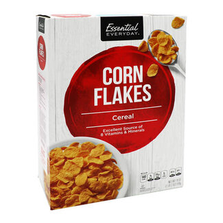 Essential Everyday EED Corn Flakes, 18 oz, 12 ct