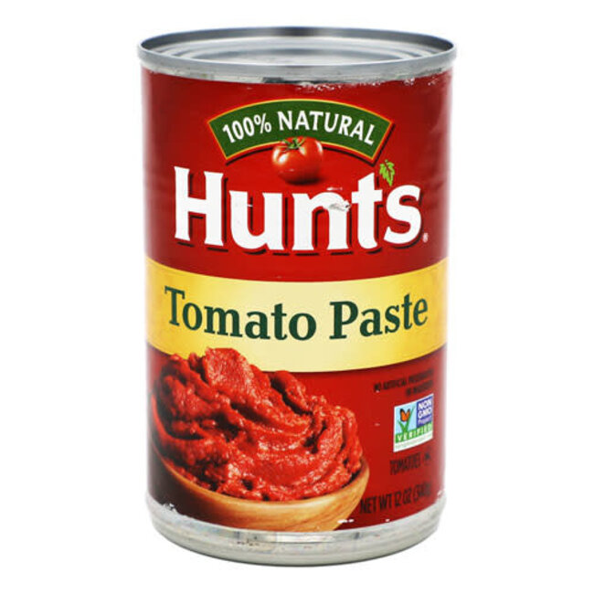 Hunts Tomato Paste, 12 oz, 24 ct