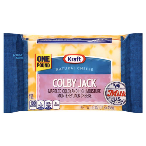 Kraft Colby Jack Cheese Chunk, 16 oz Span Elite