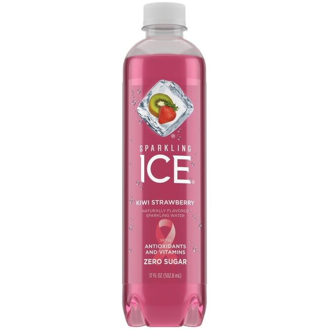 Sparkling Ice Strawberry Kiwi, 17 oz, 12 ct