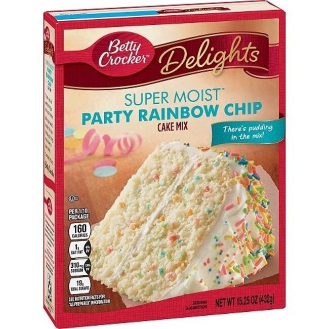 Betty Crocker Cake Mix Party, 15.25 oz