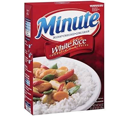 Minute Rice White Long Grain Instant, 42 oz - Span Elite