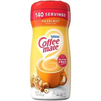 Coffee-Mate Coffeemate Hazelnut Powder, 15 oz, 6 ct