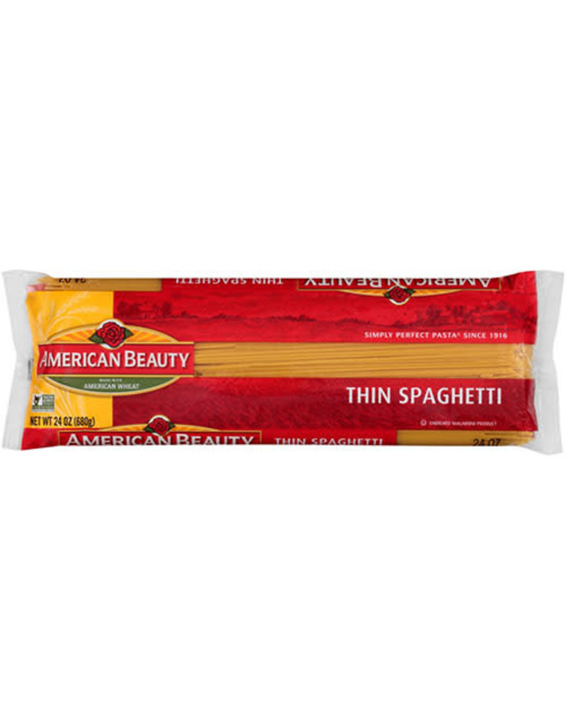 American Beauty American Beauty Spaghetti Thin, 24 oz, 12 ct